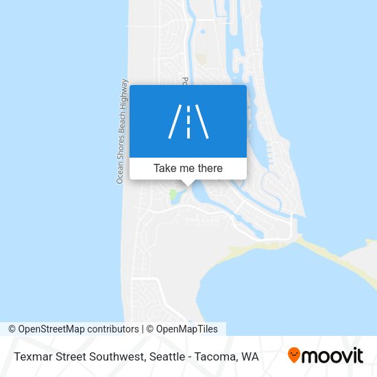 Texmar Street Southwest map