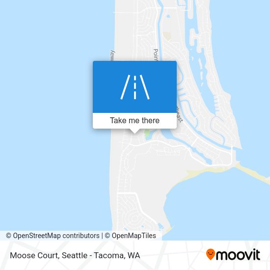 Mapa de Moose Court