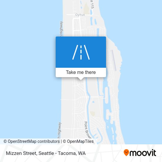 Mapa de Mizzen Street