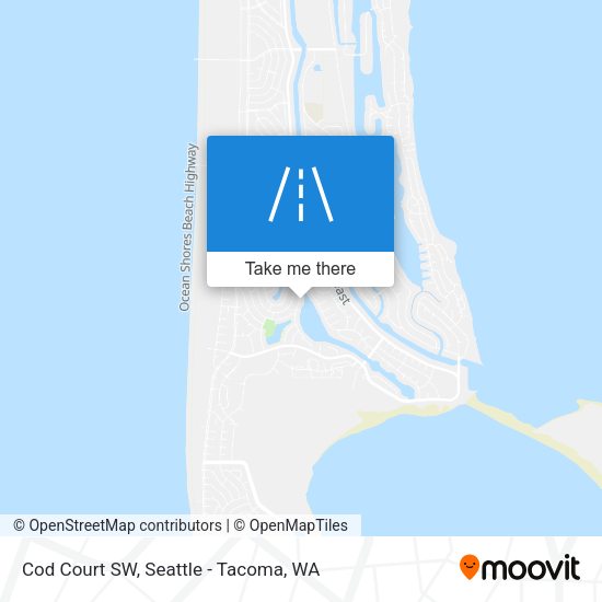 Cod Court SW map