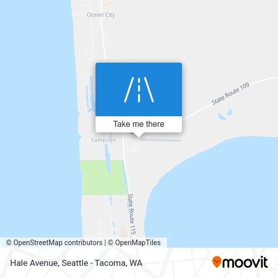 Hale Avenue map