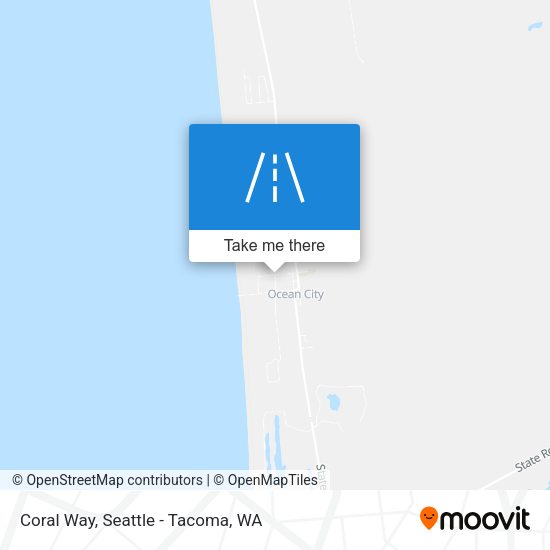 Coral Way map