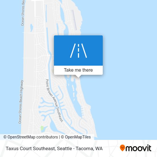 Taxus Court Southeast map