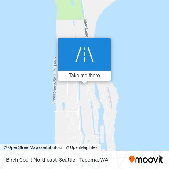 Birch Court Northeast map