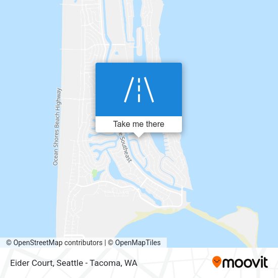 Eider Court map