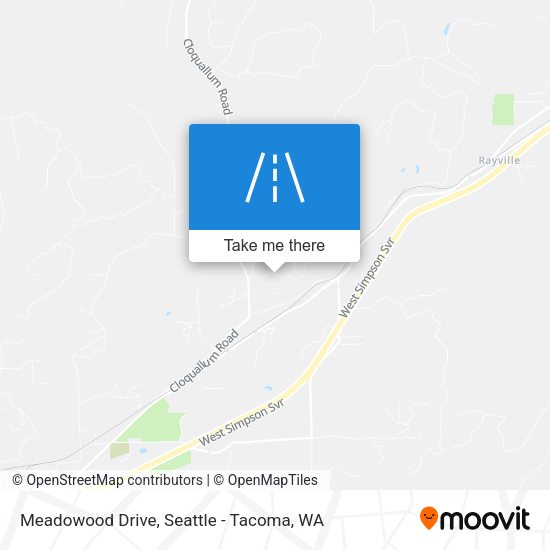 Meadowood Drive map