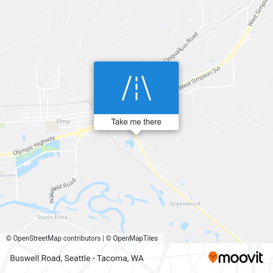 Buswell Road map