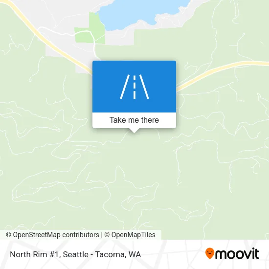 North Rim #1 map