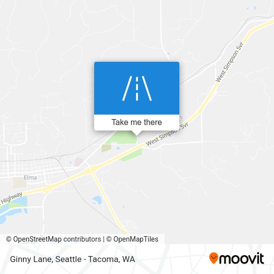 Ginny Lane map