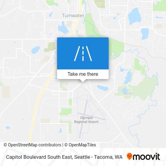 Capitol Boulevard South East map