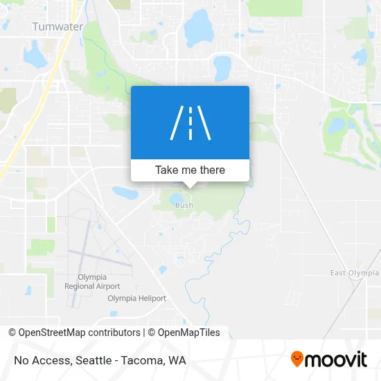 No Access map