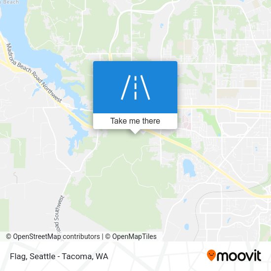 Flag map