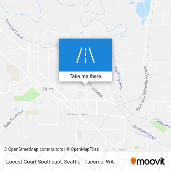 Locust Court Southeast map