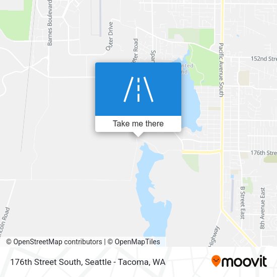 176th Street South map