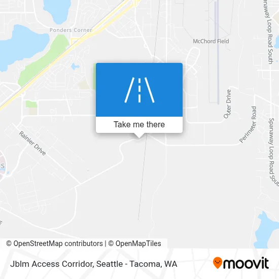 Jblm Access Corridor map