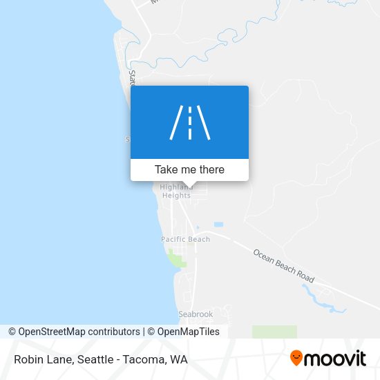 Robin Lane map