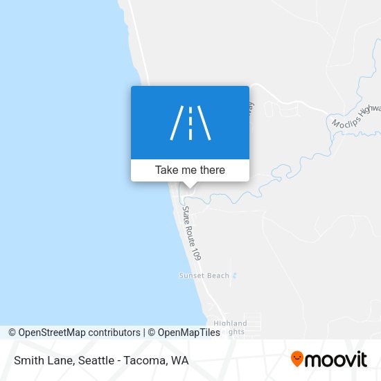 Smith Lane map