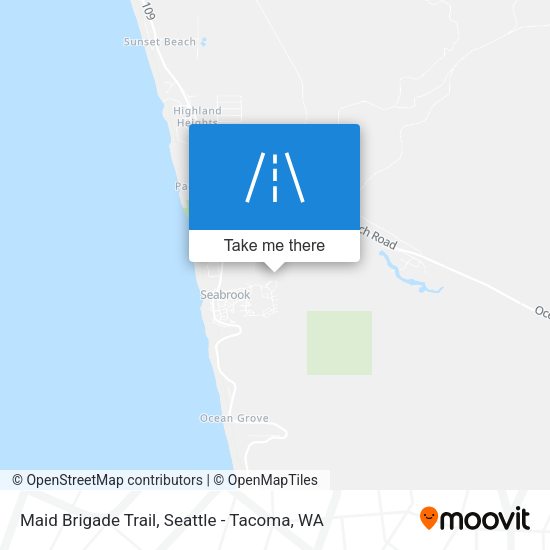 Maid Brigade Trail map
