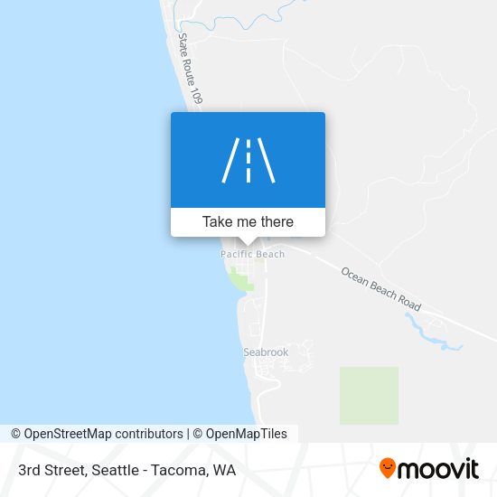 3rd Street map