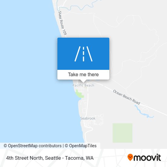 Mapa de 4th Street North