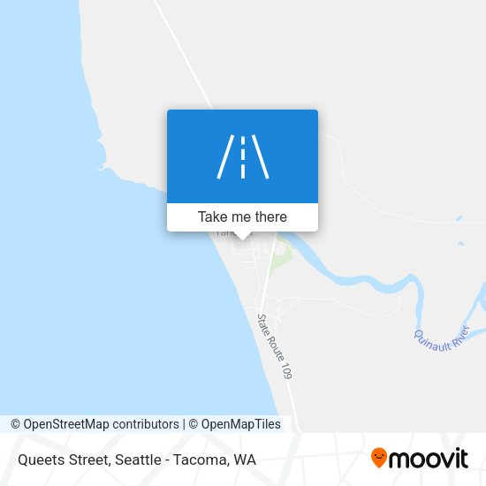 Queets Street map