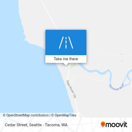 Mapa de Cedar Street