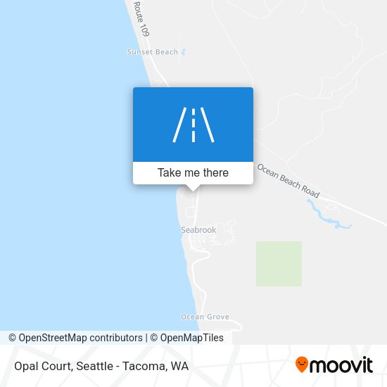 Opal Court map