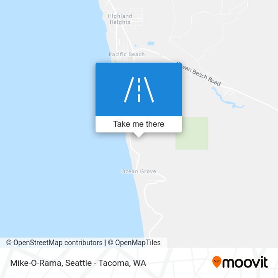 Mike-O-Rama map