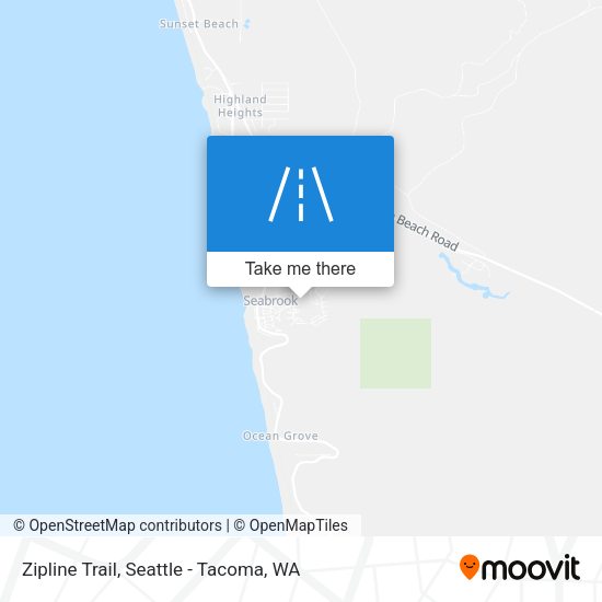 Zipline Trail map