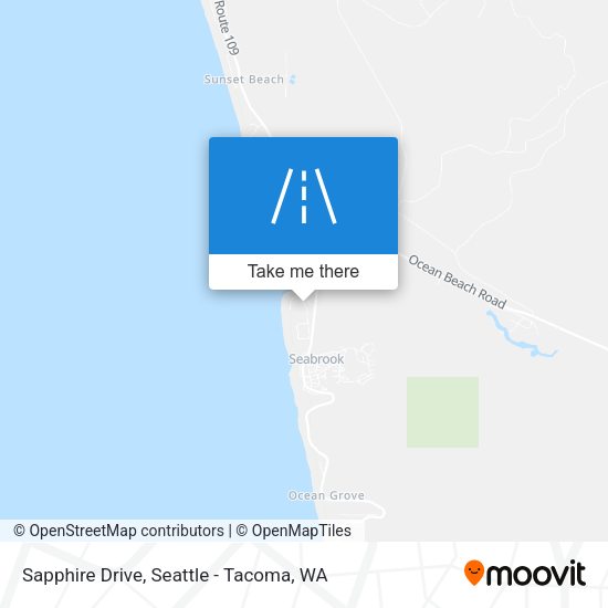 Mapa de Sapphire Drive