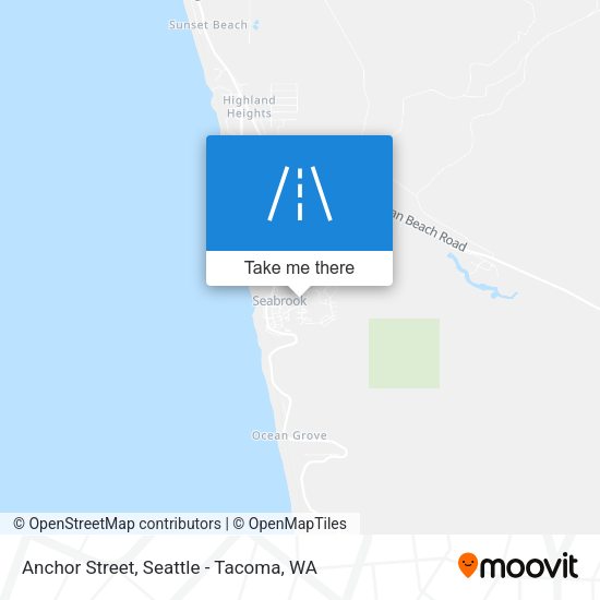 Anchor Street map