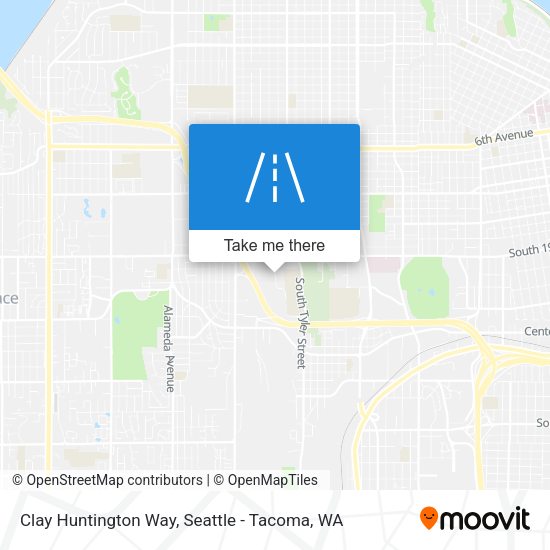 Mapa de Clay Huntington Way