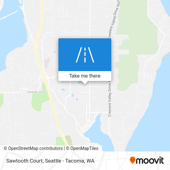 Sawtooth Court map
