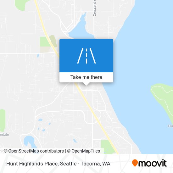 Hunt Highlands Place map