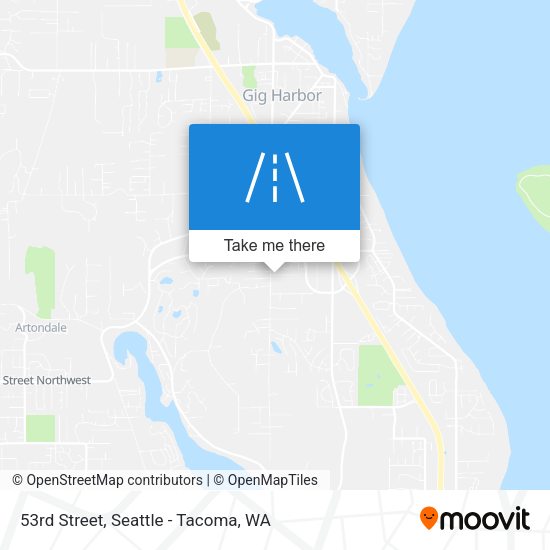 53rd Street map