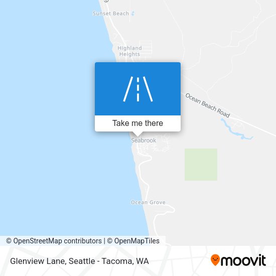 Glenview Lane map