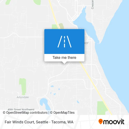 Fair Winds Court map