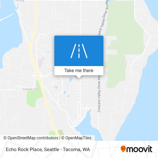 Echo Rock Place map
