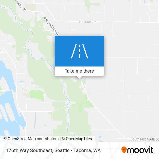 176th Way Southeast map