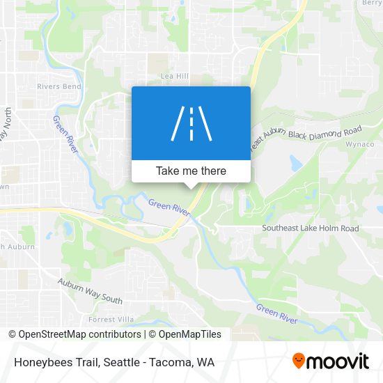 Mapa de Honeybees Trail