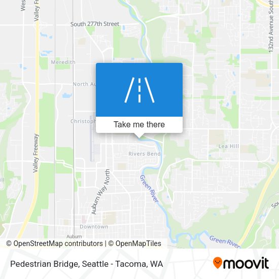 Mapa de Pedestrian Bridge