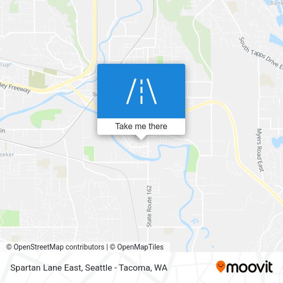 Spartan Lane East map