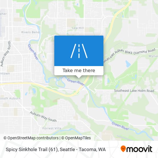 Mapa de Spicy Sinkhole Trail (61)