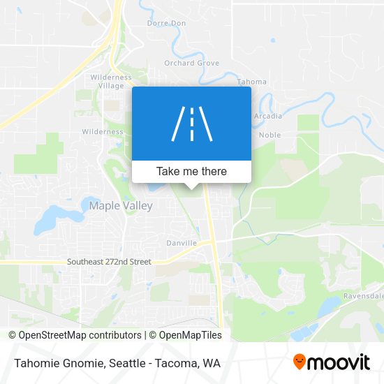 Tahomie Gnomie map