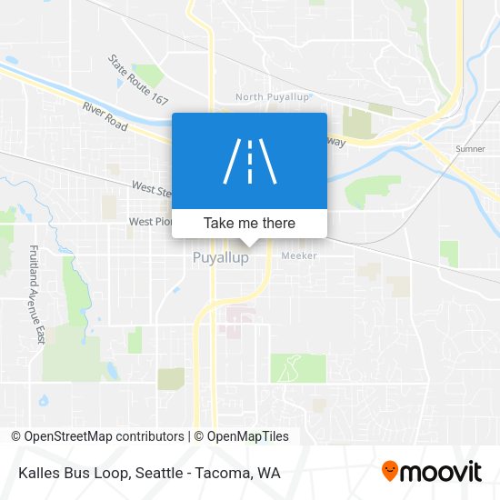Kalles Bus Loop map