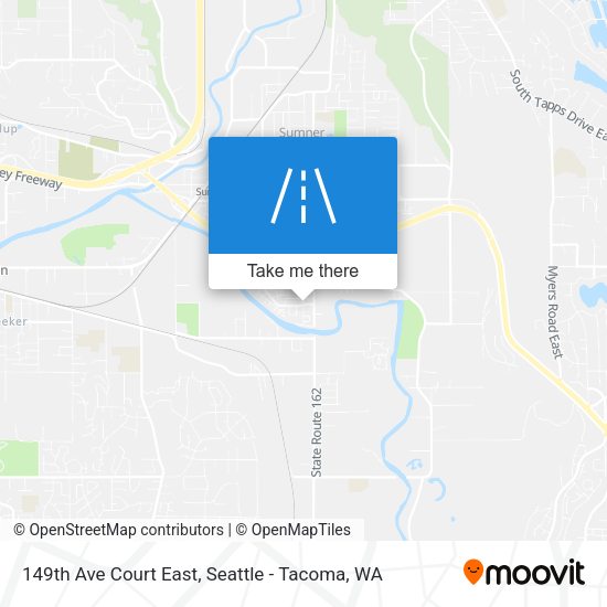 149th Ave Court East map