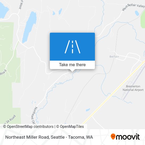 Mapa de Northeast Miller Road