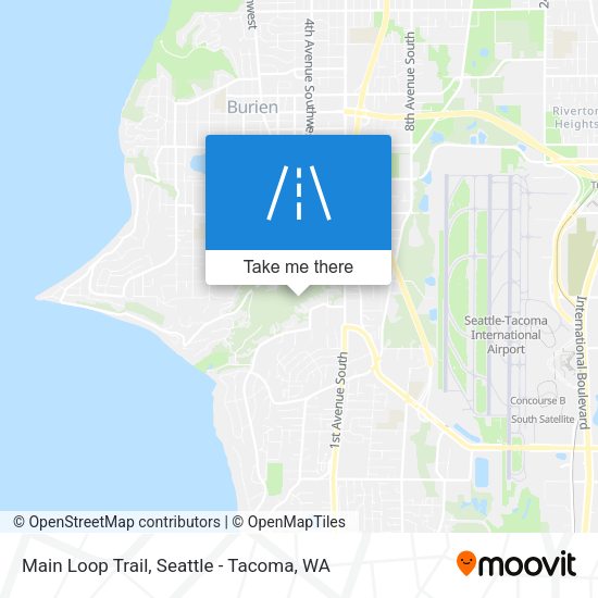 Main Loop Trail map
