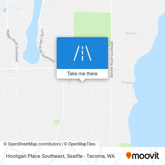 Mapa de Hooligan Place Southeast