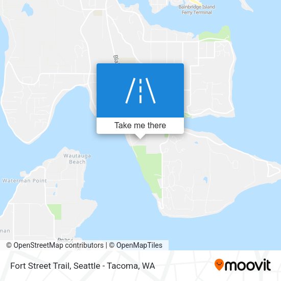 Fort Street Trail map